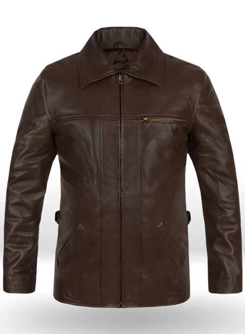 Leonardo DiCaprio Inception Leather Jacket - Click Image to Close