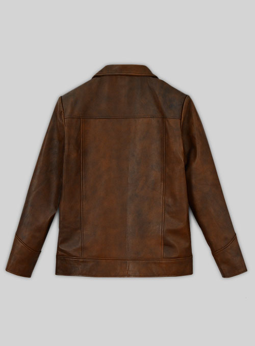 Leonardo DiCaprio Once Upon a Time in Hollywood Leather Jacket - Click Image to Close