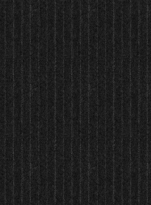Light Weight Black Stripe Tweed Jacket - Click Image to Close