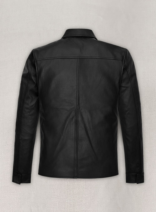 Lionel Messi Leather Jacket #2 - Click Image to Close
