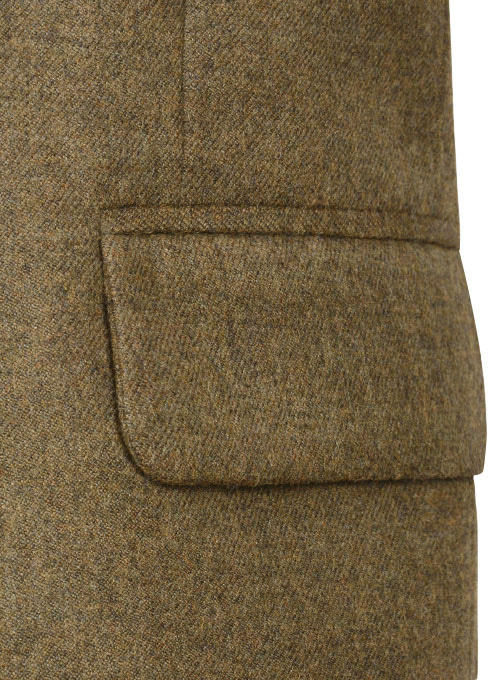 Light Weight Rust Brown Tweed Jacket - Click Image to Close