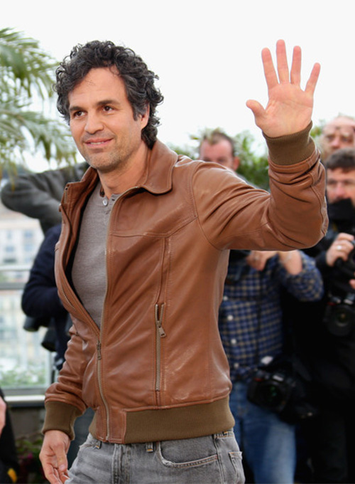 Mark Ruffalo Leather Jacket - Click Image to Close