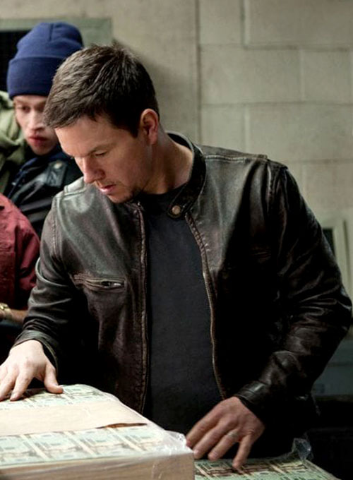 Mark Wahlberg Contraband Leather Jacket