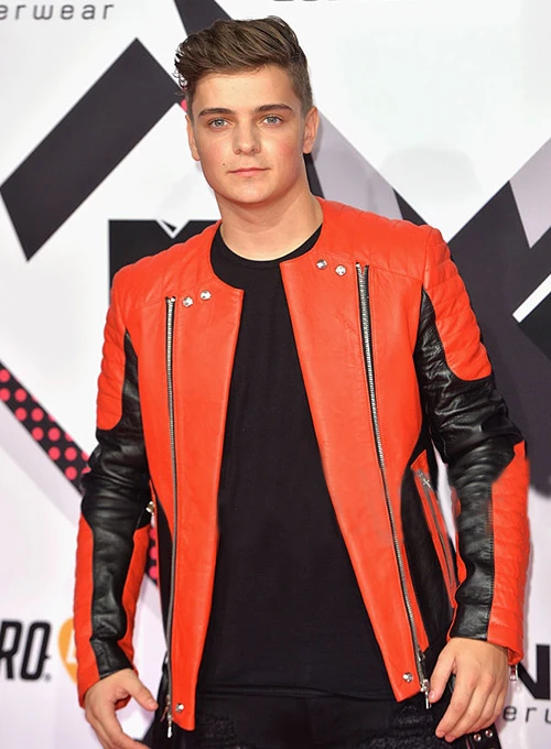 Martin Garrix MTV European Music Awards Leather Jacket