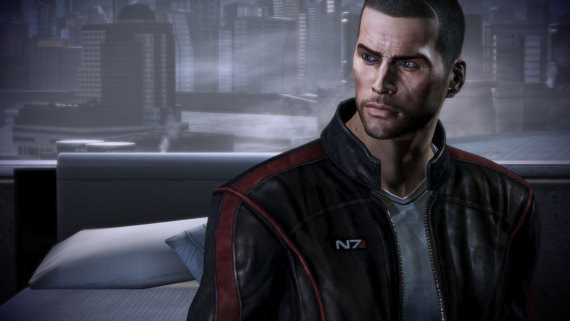 Mass Effect 3 Leather Jacket - Click Image to Close