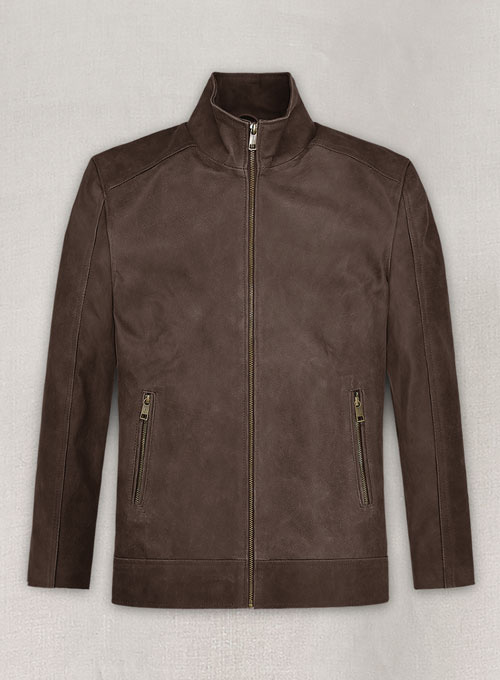 Matt Damon Jason Bourne Leather Jacket - Click Image to Close