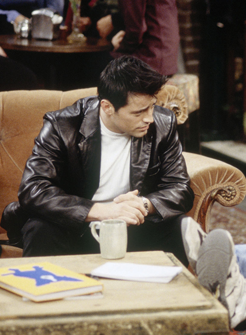 Matt LeBlanc Friends Season 6 Leather Blazer - Click Image to Close