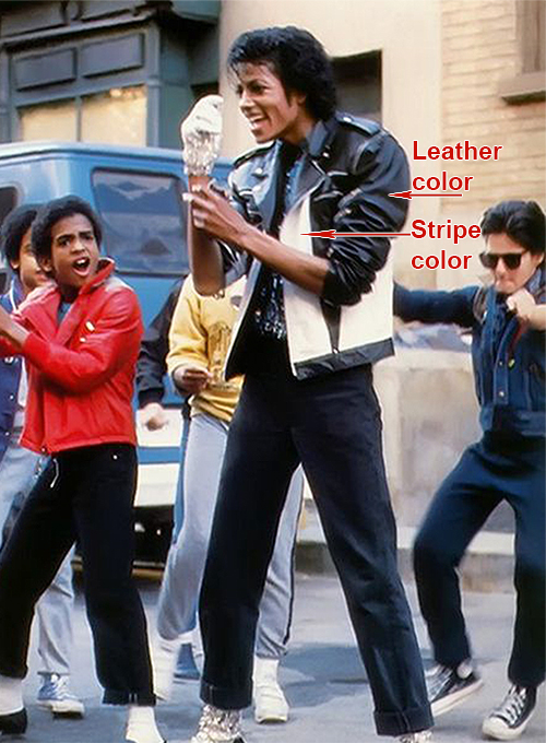 Michael Jackson Leather Jacket #2 - Click Image to Close