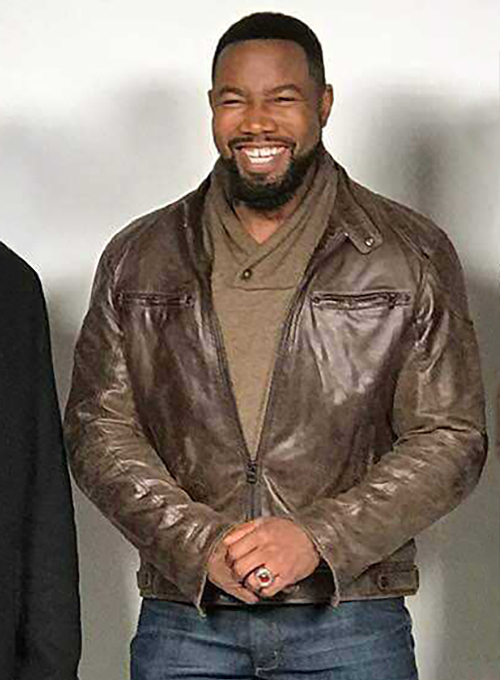 Michael Jai White The Hard Way Leather Jacket - Click Image to Close