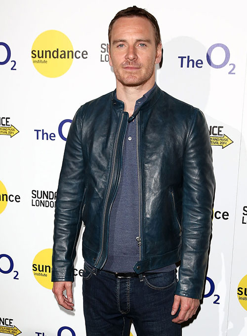 Michael Fassbender Leather Jacket #2