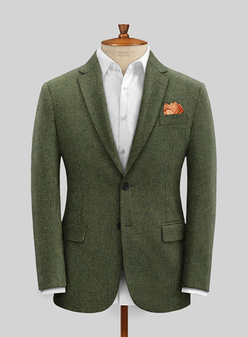 Naples Green Tweed Jacket