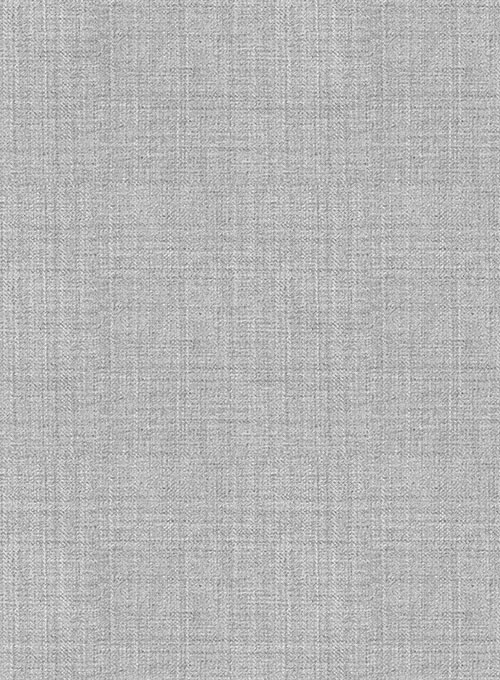 Napolean Ice Gray Wool Tuxedo Jacket