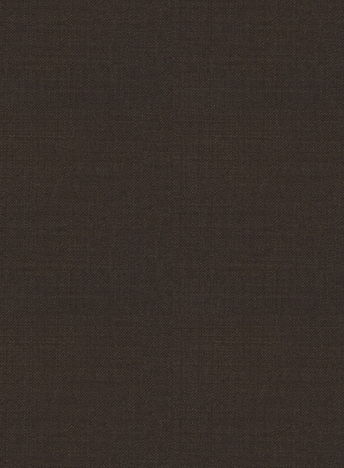 Napolean Dark Brown Wool Tuxedo Jacket - Click Image to Close