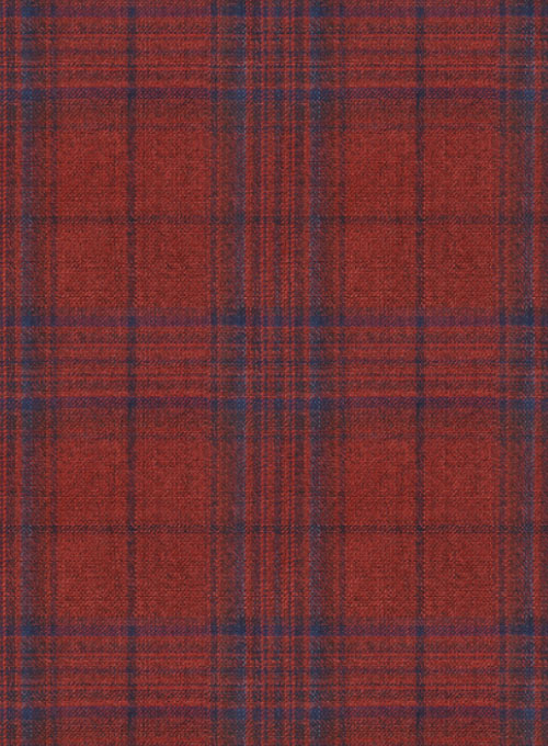 Napolean Tartan Red Wool Jacket