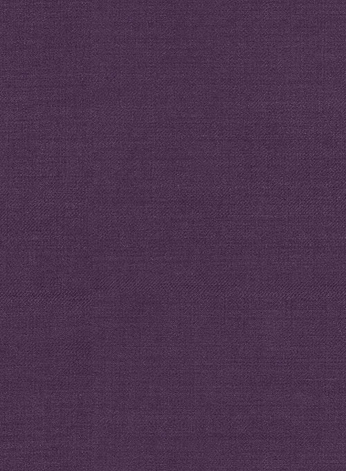 Napolean Purple Wool Tuxedo Jacket