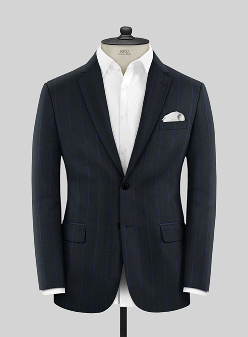 Napolean Rodrio Blue Wool Jacket