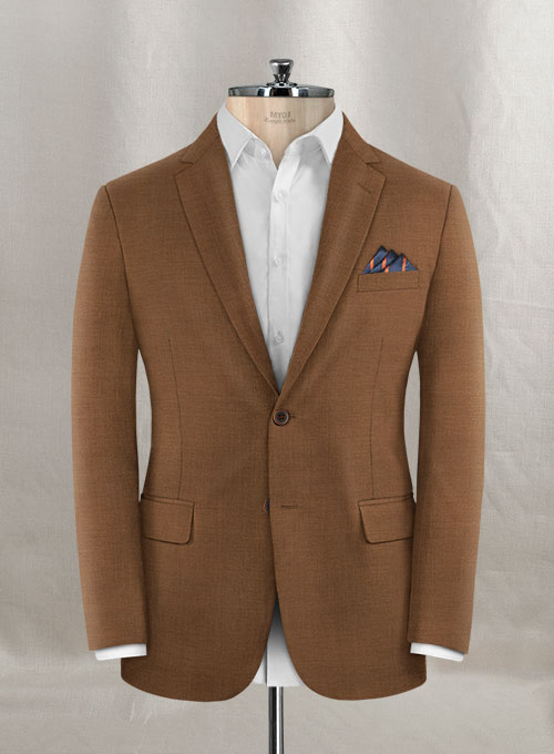 Napolean Rust Wool Jacket