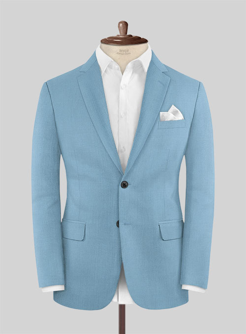 Napolean Taj Blue Wool Jacket