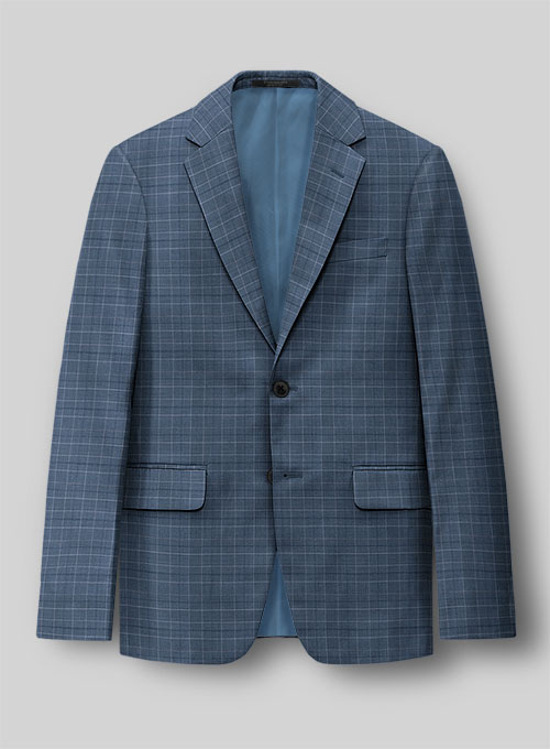 Napolean Tonia Blue Wool Jacket