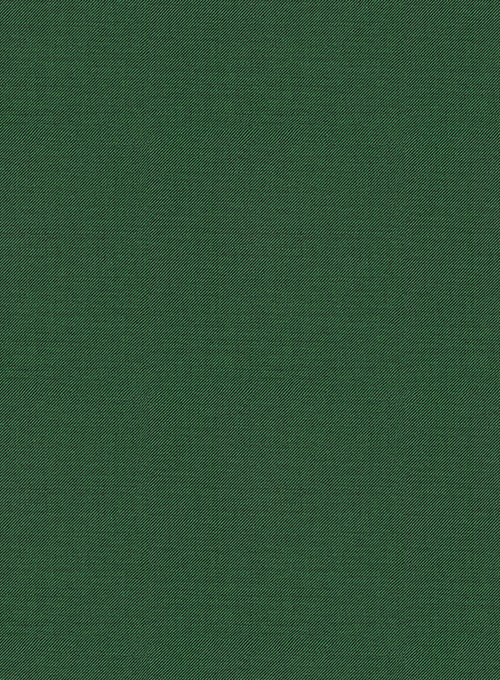Napolean Yale Green Wool Ivory Bar Jacket