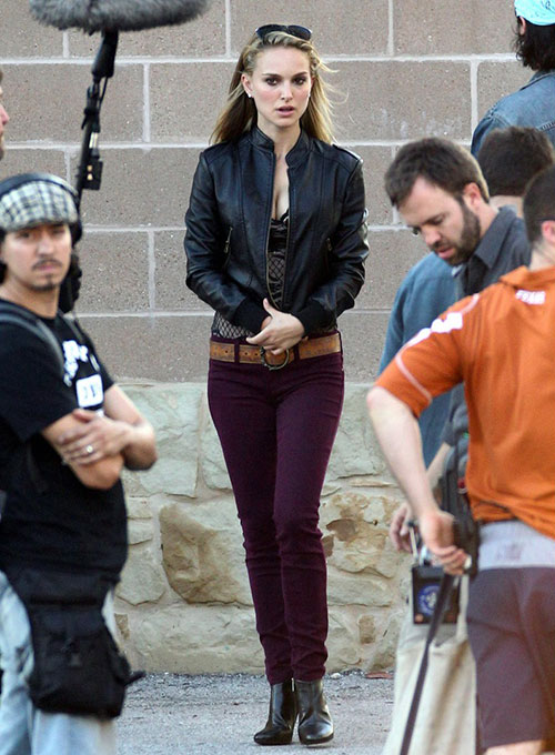 Natalie Portman Leather Jacket - Click Image to Close