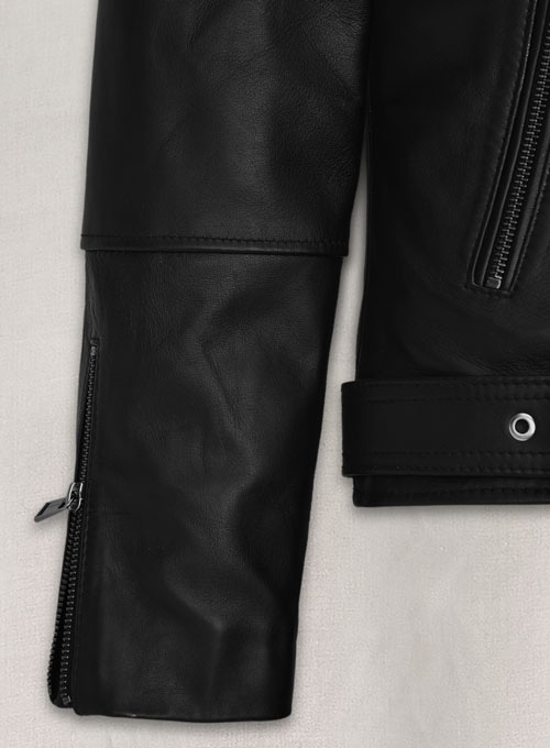 Natalie Portman Vox Lux Leather Jacket #1 - Click Image to Close