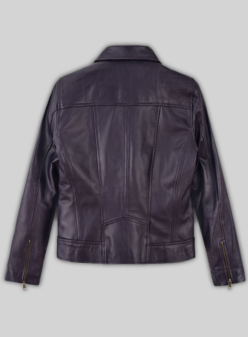 Natalie Portman Vox Lux Leather Jacket #2 - Click Image to Close