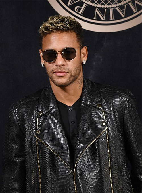 Neymar Leather Jacket - Click Image to Close