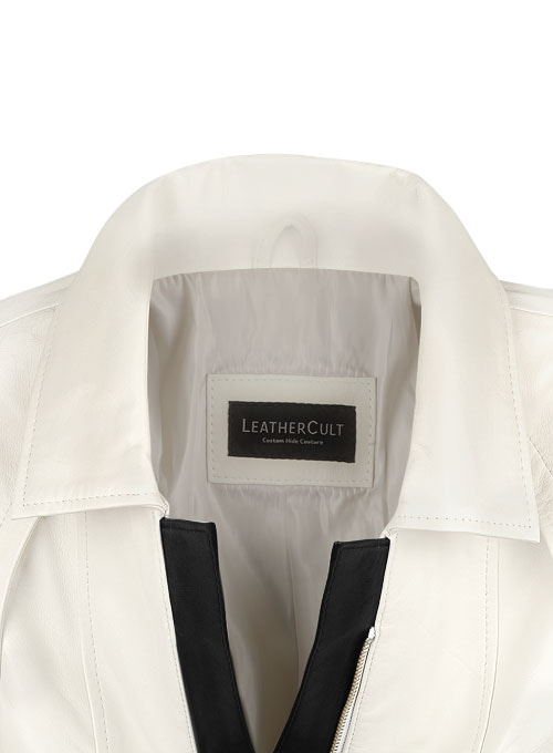Off White Leather Jacket # 215