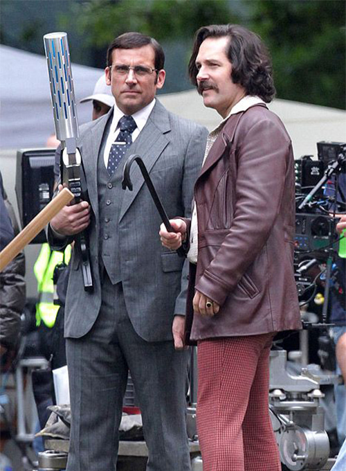 Paul Rudd Anchorman 2: The Legend Continues Leather Jacket