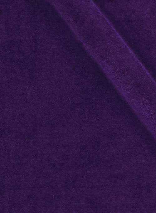 Purple Velvet Jacket - Click Image to Close