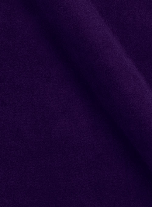 Purple Velvet Tuxedo Jacket