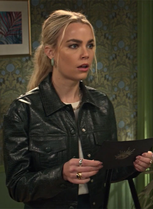Rebecca Rittenhouse Maggie Leather Jacket - Click Image to Close