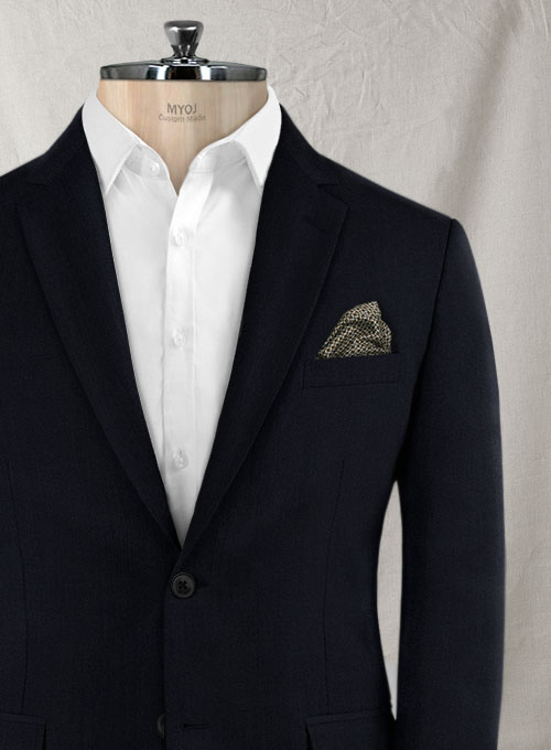 Reda Dark Navy Wool Jacket