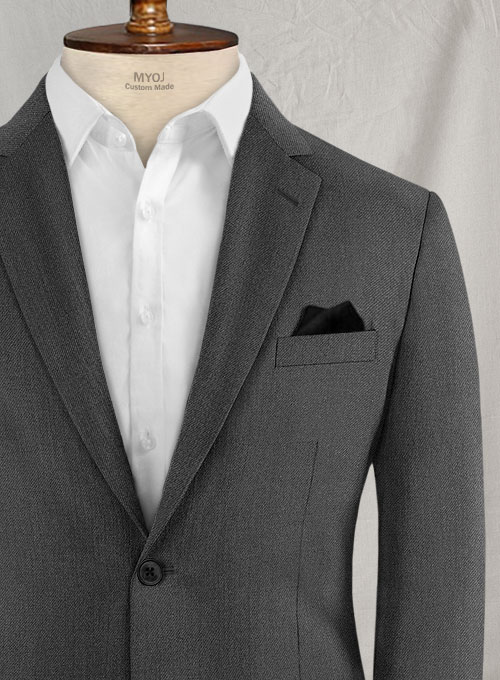 Reda Nova Charcoal Wool Jacket