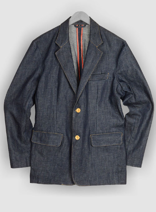 Selvedge Denim Blazer - Click Image to Close