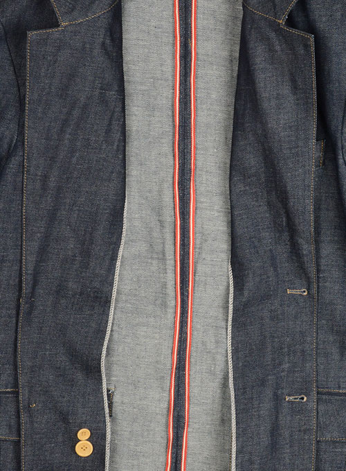 Selvedge Denim Blazer - Click Image to Close