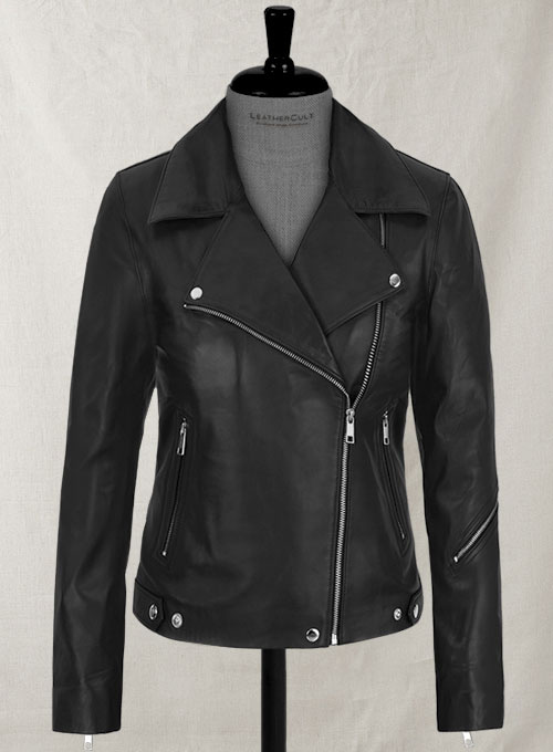 Rihanna Leather Jacket #2 - Click Image to Close