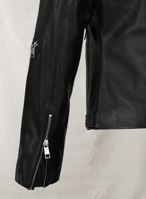 Rihanna Leather Jacket #2 - Click Image to Close