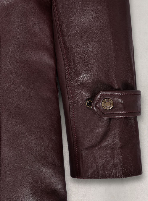 Robert Downey Jr Leather Blazer #1 - Click Image to Close