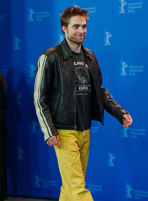 Robert Pattinson Leather Jacket #2 - Click Image to Close