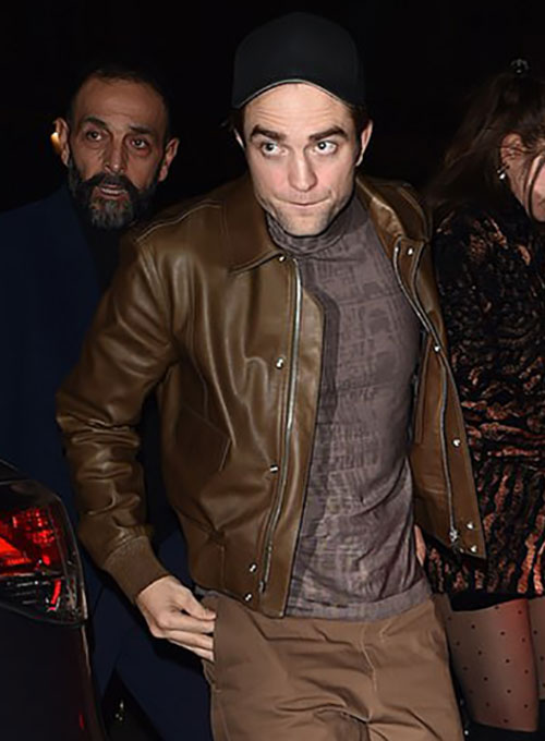 Robert Pattinson Leather Jacket #3 - Click Image to Close