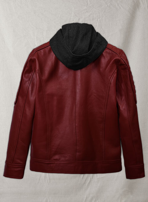 Rodeo Hooded Leather Jacket