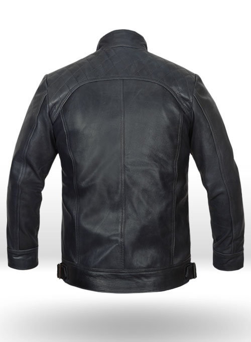 Rover Blue Leather Jacket # 653 - Click Image to Close