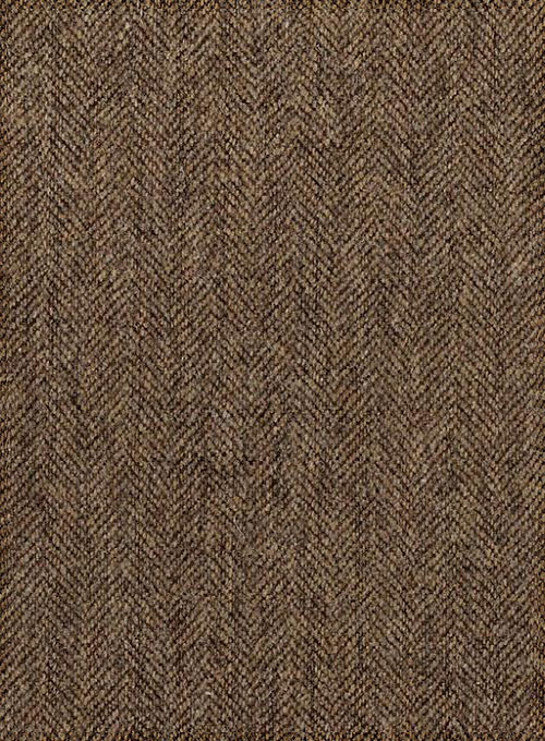 Rust Herringbone Tweed Jacket - Click Image to Close