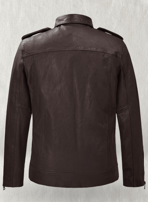 Rutland Brown Riding Leather Jacket