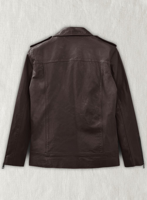Rutland Brown Riding Leather Jacket - Click Image to Close