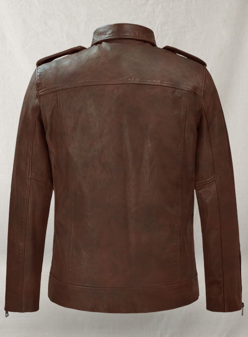 Rutland Spanish Brown Riding Leather Jacket