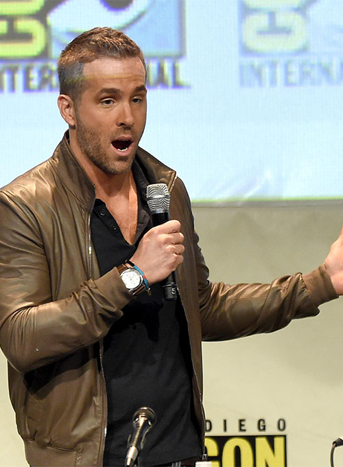 Ryan Reynolds Leather Jacket - Click Image to Close