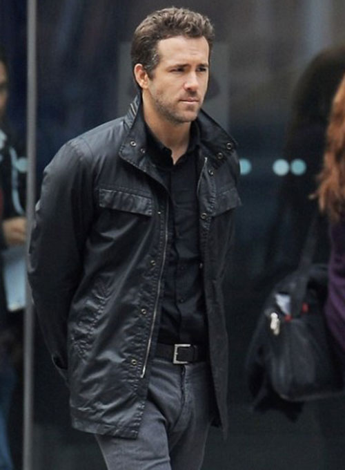 Ryan Reynolds R.I.P.D Leather Jacket - Click Image to Close